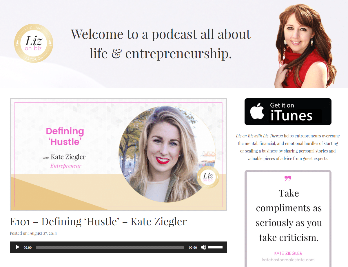 LIZ ON BIZ PODCAST: Defining ‘Hustle’