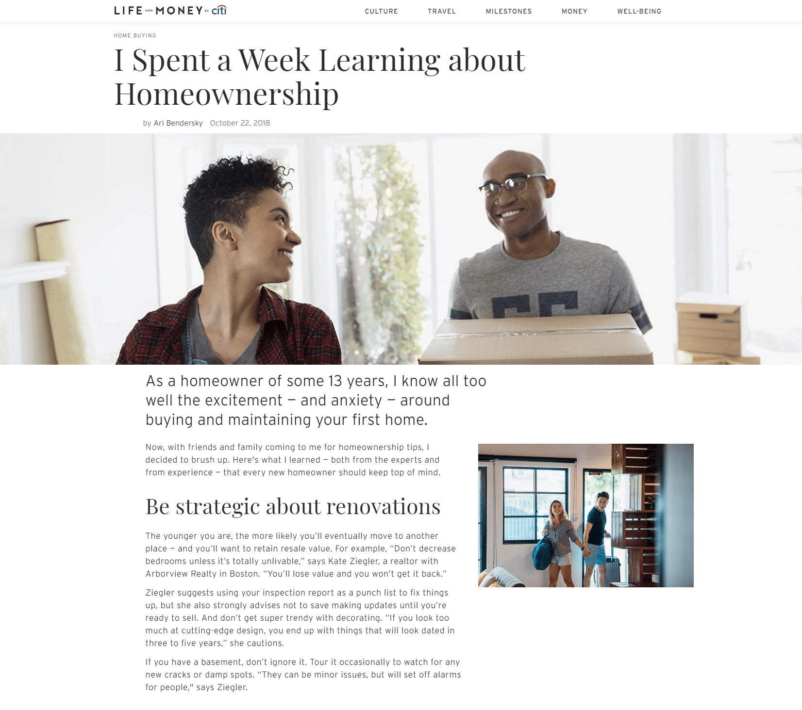 CITI: I Spent A Week Learning About Homeownership