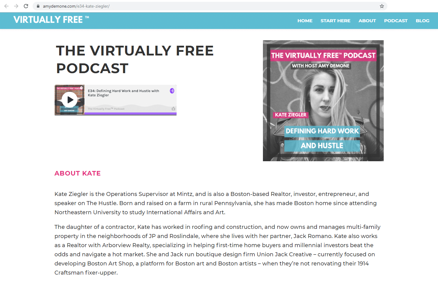 THE VIRTUALLY FREE PODCAST: Defining Hard Work and Hustle